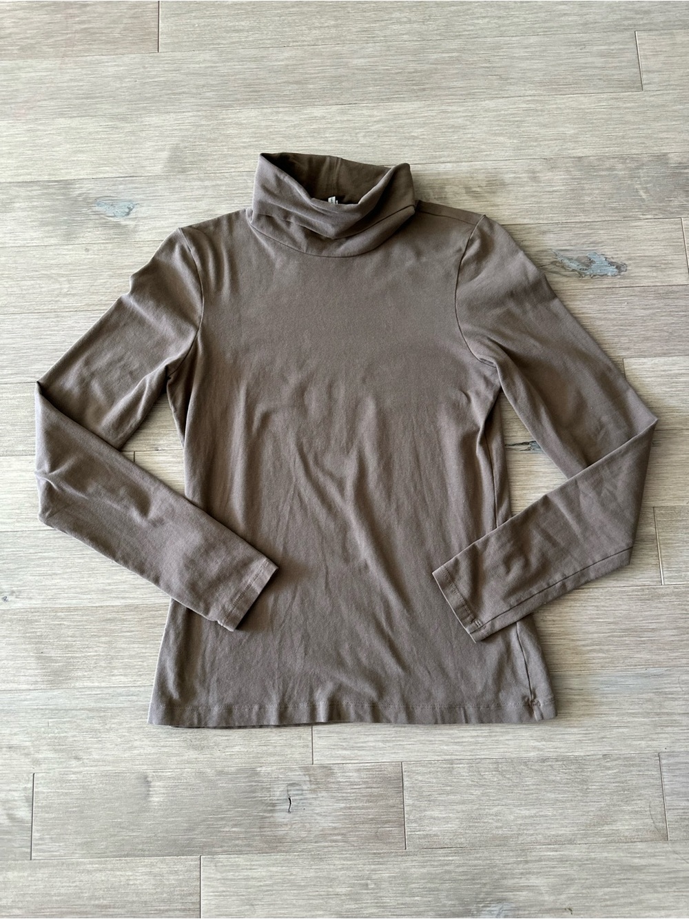 Reiss Brown Taupe Turtleneck Top Size Medium‎